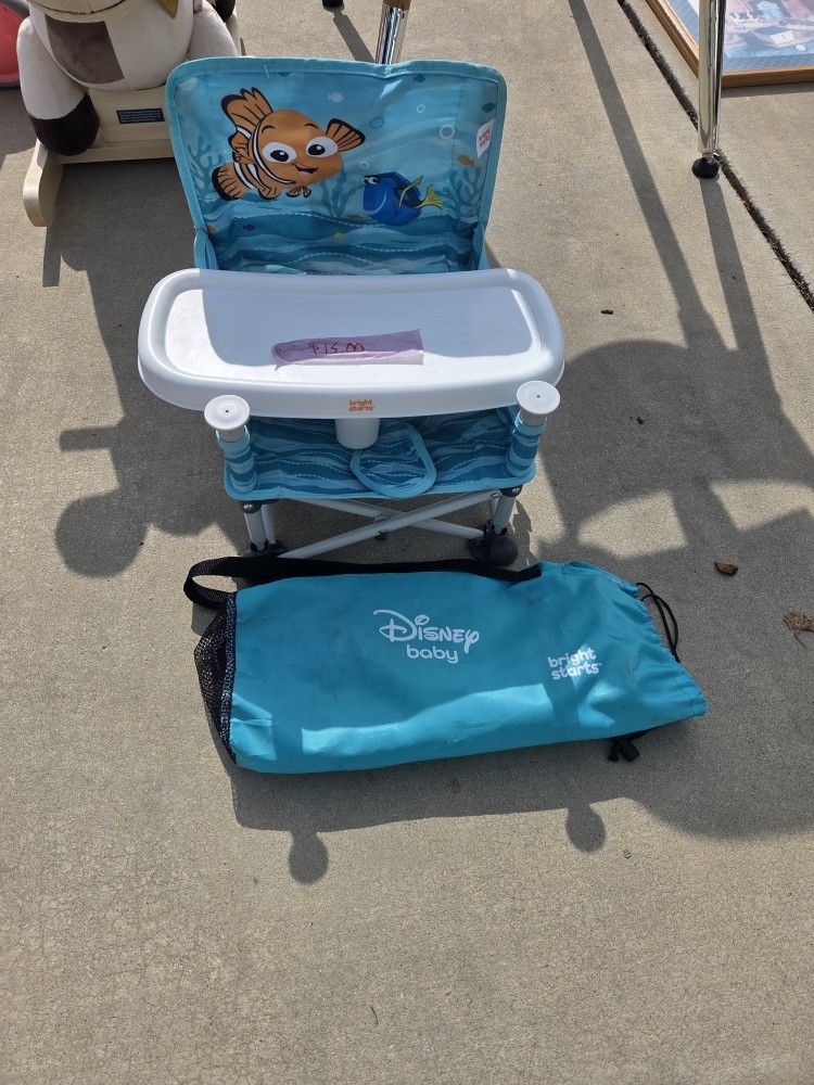 Toddler Foldable Chair With Tray