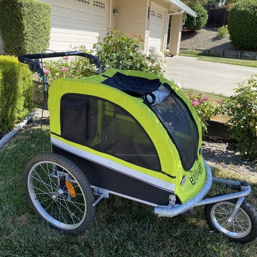 booyah stroller bike trailer