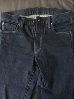 Men’s Uniqlo Jeans Denim Dark Wash size 29x32