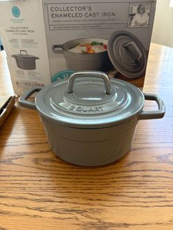 Enameled cast iron