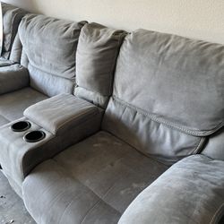 Sofa And Love Seats Recliner Electric 