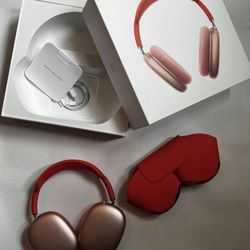 AirPod Maxes Red