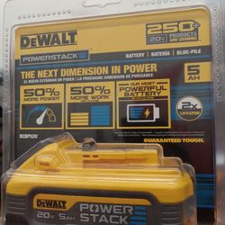 Dewalt Power Stack 5.0ah Battery