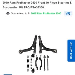 Promaster Suspension 10 Piece Kit 