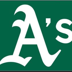 Athletics tickets excellent seats with lots of extras