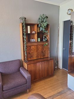 Midcentury Shelve Unit/desk/bar cabinet