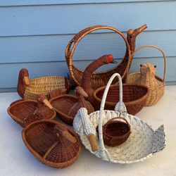 Antique Duck Baskets