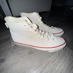 Men’s White Converse Size 8.5 