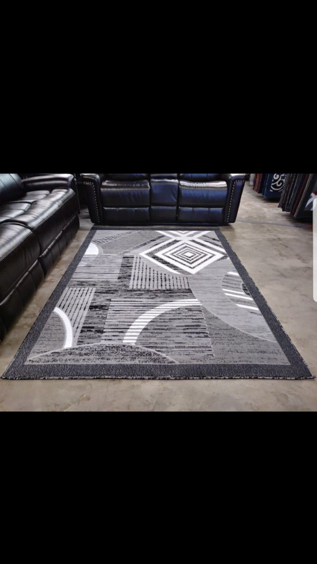 Brand New Modern Area rugs looks great on wooden floors