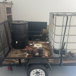 Mobile Pressure Washing Trailer - Complete Setup - $2000
