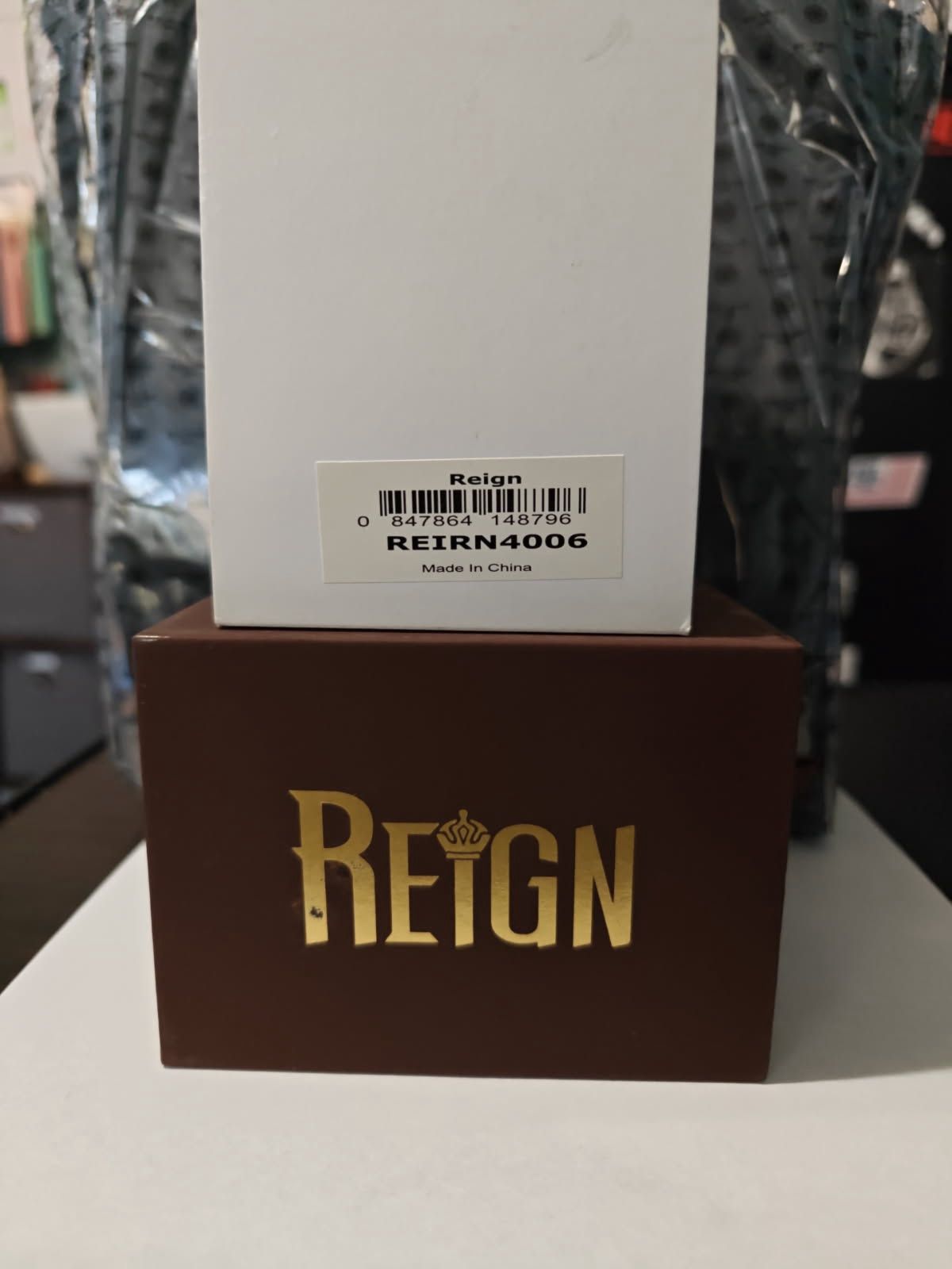 Reign Commodus automatic, silver dial men’s watch