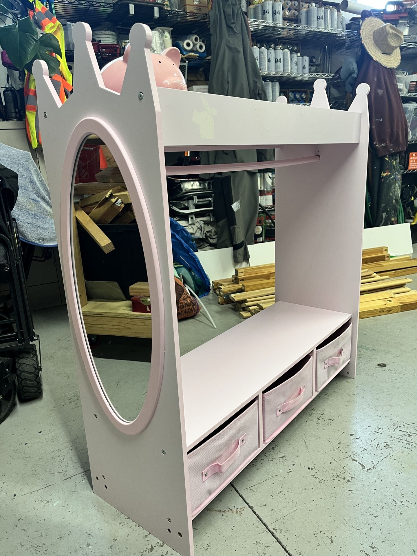 Princess Montessori Closet $25