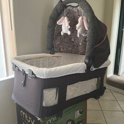 Nursery Center Baby Trend, Pink And Grey 