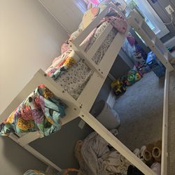 Toddler bed with mattress
