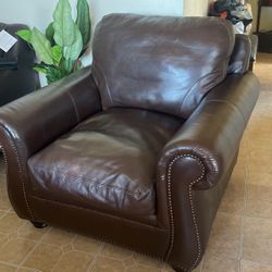 Leather 1 Seat Sofa