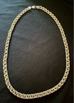 925 Sterling Silver Belcher Rolo Chunky Chain