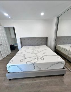 New White Memory foam Mattress in Plastic Wrap