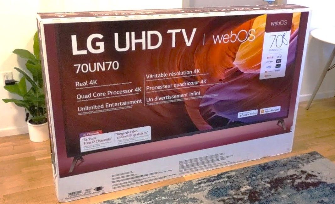 NEW 70" Smart TV from LG