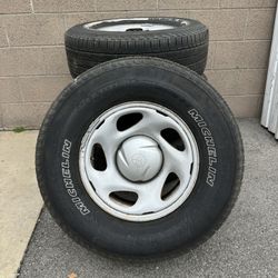 Michelin 265/70/R16 Tires And Wheels Toyota Tundra/Sequoia