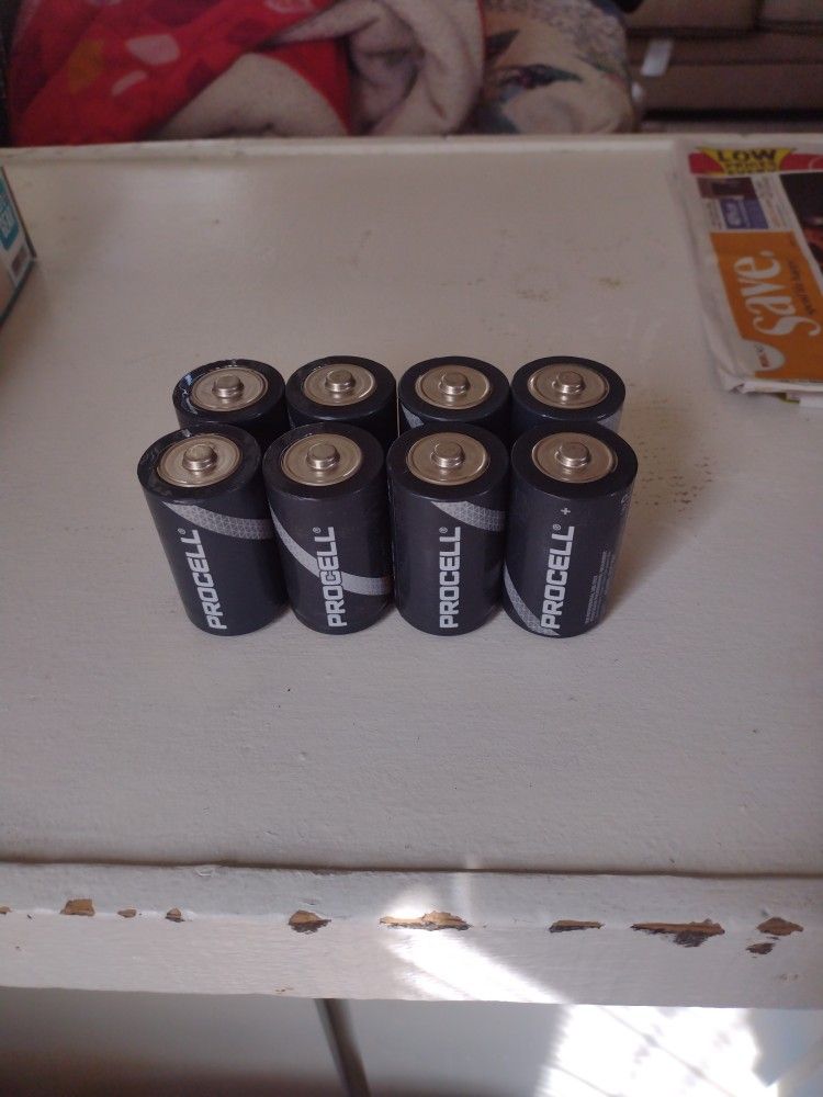procell D batteries