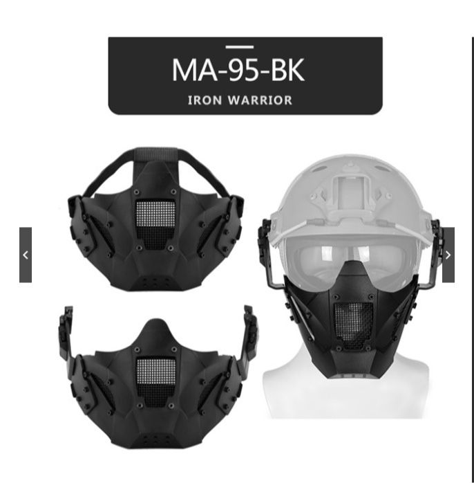 IRON WARRIOR TACTICAL MASK(HALF FACE) *BRAND NEW*