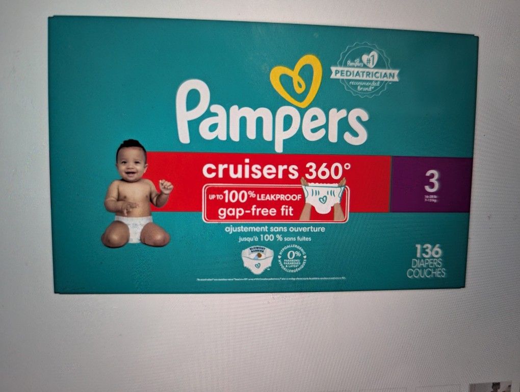 Pampers Cruisers Size 3 Unopened