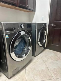 LG Front Load Washer and Dryer Set