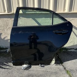 2014–2019 Toyota Corolla Rear Left Door (Driver Side)