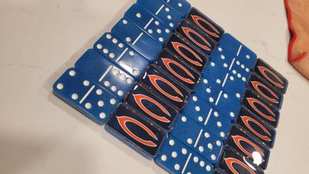Chicago bears domino set