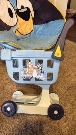 Bluey shopping cart