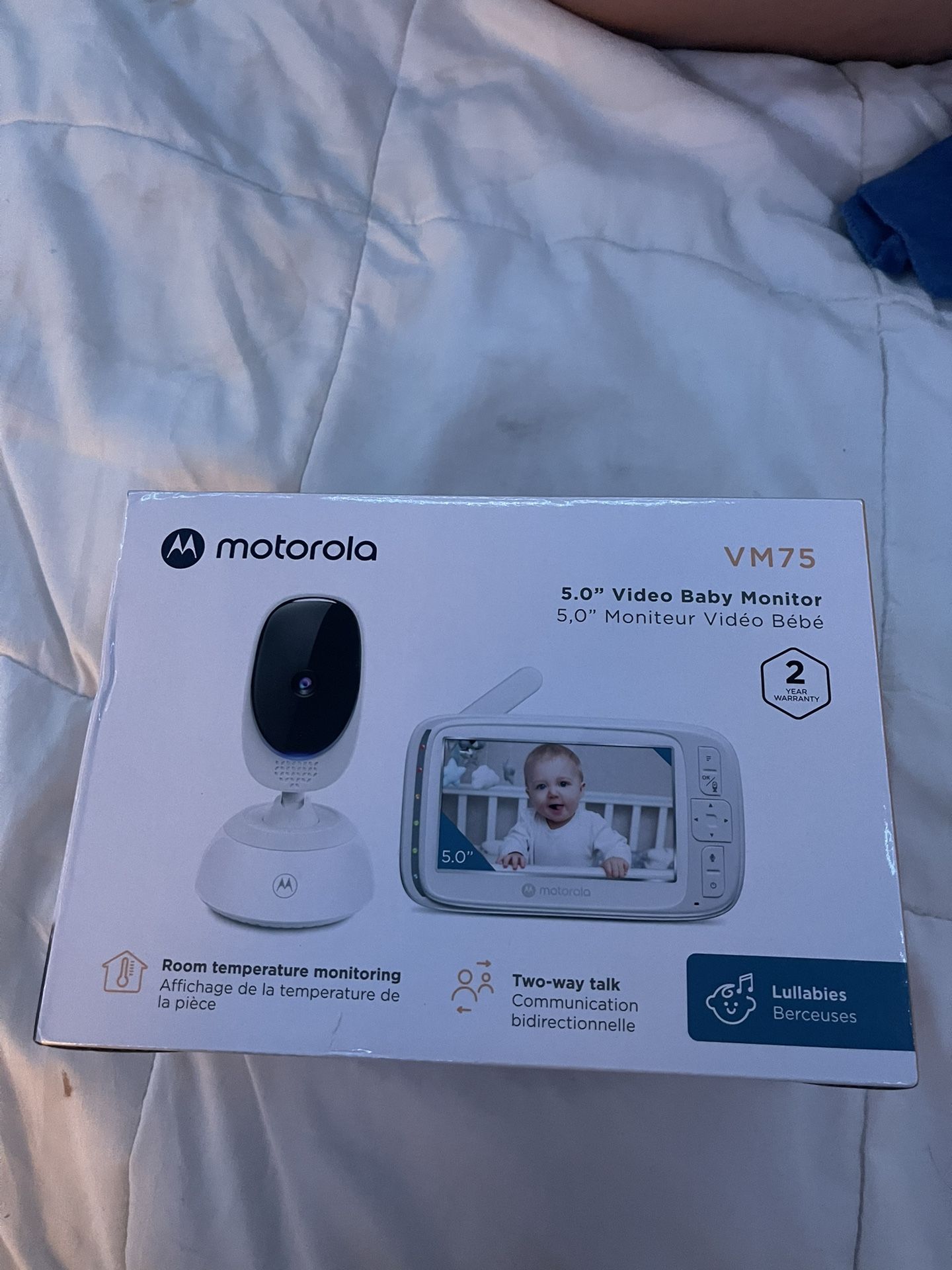 Motorola VM 75 Baby Monitor