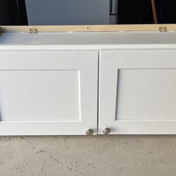 White Shaker Cabinet Plywood