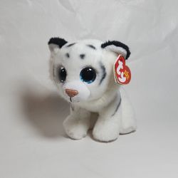 Ty Beanie Baby: Tundra the Tiger -! - Glitter Eyes Imperfect