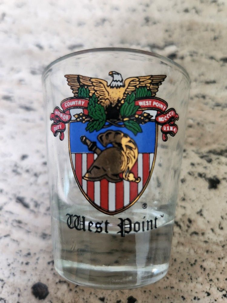 West Point Shot Glass