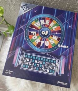 Pressman wheel of fortune game