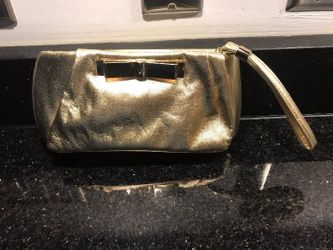 Gold Victoria Secret Purse