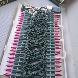 Noma 50 count Extra Bright Christmas lights x4 boxes