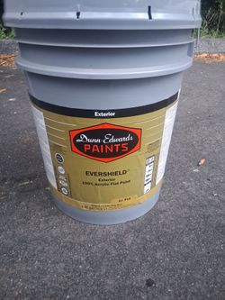 Brand new unopened 5gal exterior paint