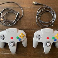 Nintendo Switch N64 Controllers
