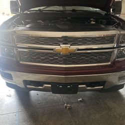 Chevy Silverado Chrome Grill Insert 2015-16