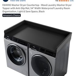 Washer & Dryer Tabletop