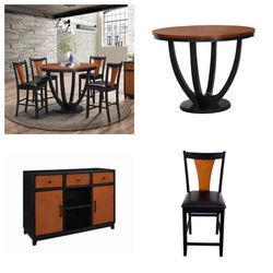 5 PCS Set ( TBL + 4 Stool w/ Server ). Only a few left