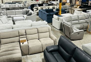 Living Room Clearance Sofas from $450, Sectionals from $550!