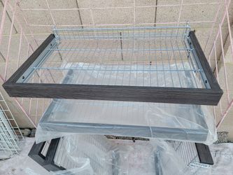 heavy duty grid wire shelfs , measures 27-1/2 by 15-1/2 READ POST