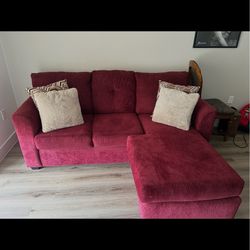 Burgandy Couch