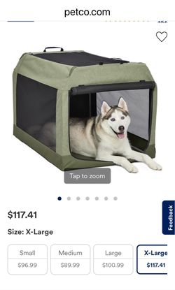 Midwest Green Canine Camper Soft Tent Dog Crate