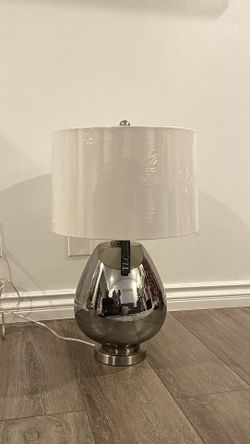 TLC Home Mirror Glass Night Stand Lamp Light