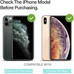 XDesign Glass Screen Protector Designed for Apple iPhone 11 Pro Max/iPhone XS MAX (3-Pack) Tempered Glass with Touch Accurate and Impact Absorb+Easy I