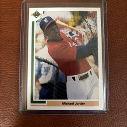 1991 Upper Deck Michael Jordan Baseball Rookie Card RC Chicago White Sox #SP1