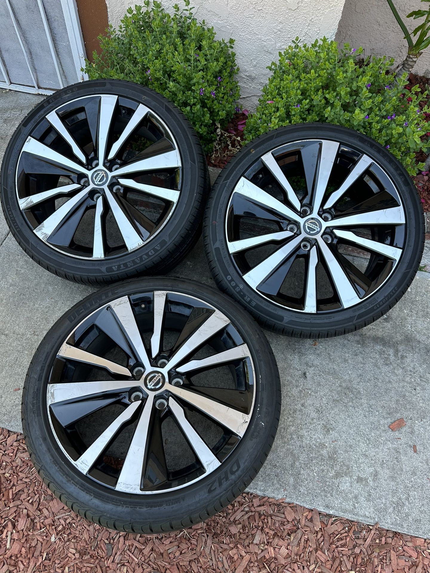 (3) Nissan Altima Rims $289 Each Rims Tires (3)